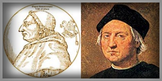 Innocenzo VIII e Colombo