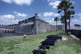 Forte di Saint Agustine in Florida
