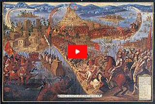 la conquista di Tenochtitlan