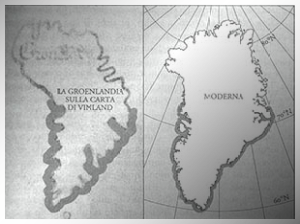 Mappa di Vinland e della Groenlandia